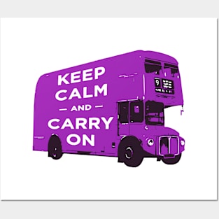 Keep calm and carry on Posters and Art